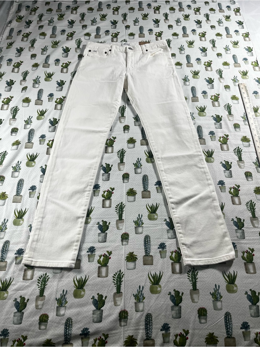 Polo Ralph Lauren The Sullivan Slim Boys Size 16 White NWT